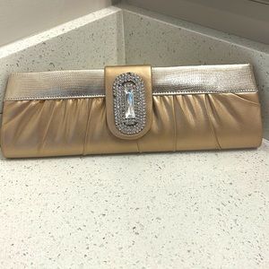 Gorgeous Campaign Clutch - perfect for wedding or special occasions